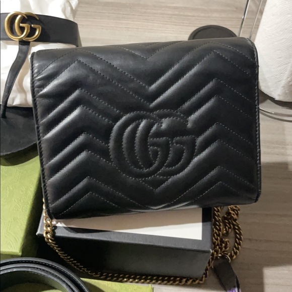 Gucci GG Marmont Matelasse Mini Bundle deal - Picture 4 of 6